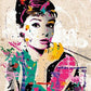 Audrey Hepburn Paint by Numbers