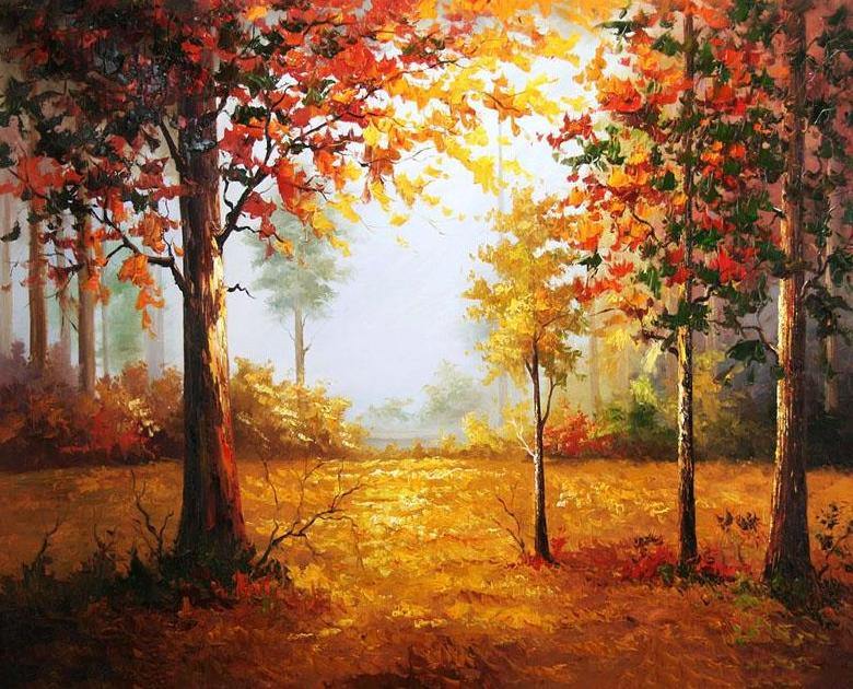 Autumn Forest DIY Painting Kit