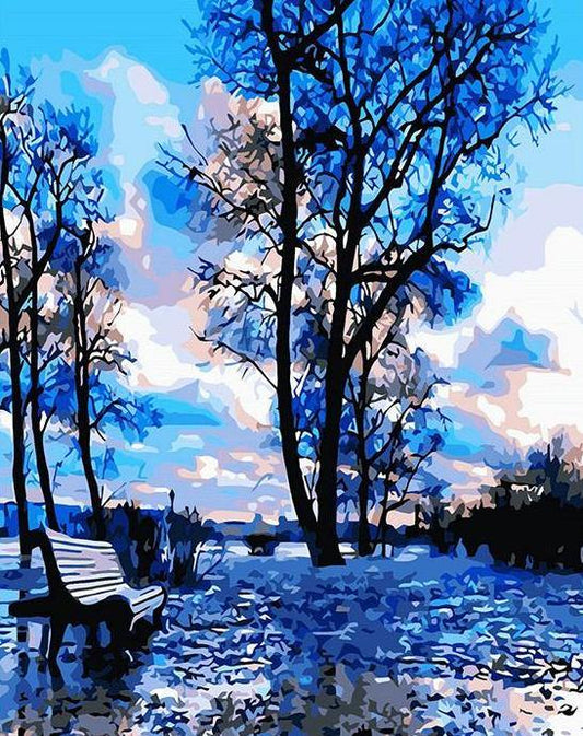 Autumn Park Paint by Numbers