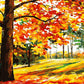 Autumn Trees Paint by Numbers
