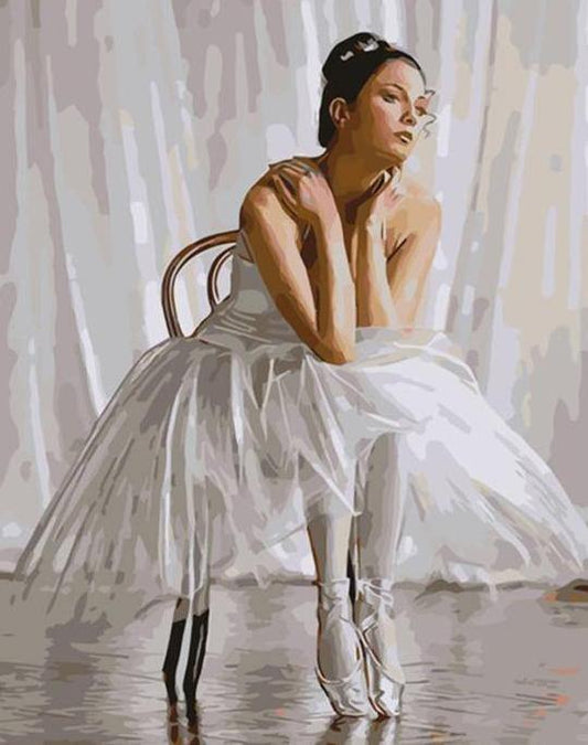 Ballet Dancer Paint by Numbers