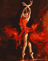 Ballet Dancer Painting by Numbers