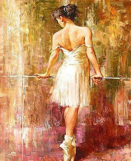 Ballet Dancer Paint by Numbers