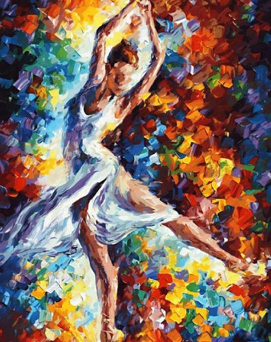 Ballet Girl Paint by Numbers