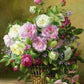 Beautiful Flowers Painting by Numbers