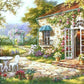 Garden Sitting Paint by Numbers