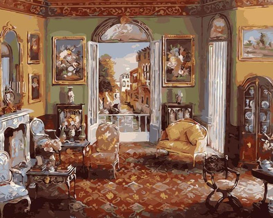 Beautiful Room Paint by Numbers