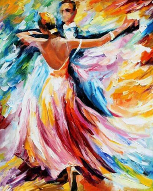 Beautiful Tango Paint by Numbers