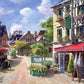 Street Restaurant Paint by Numbers