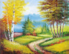 Beautiful Trees Landscape Paint by Numbers