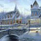 Winter Landscape Paint by Numbers