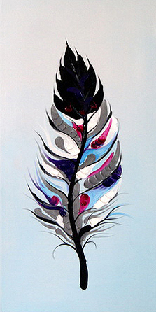 Birds Feather DIY Painting Kit