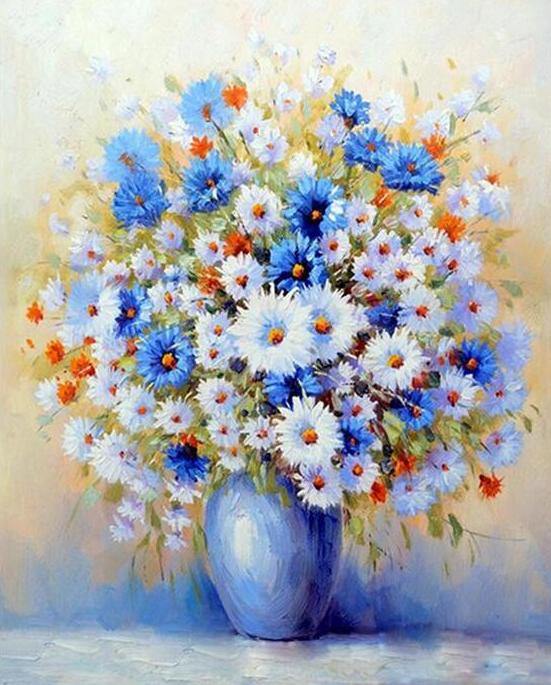 Daisies Paint by Numbers