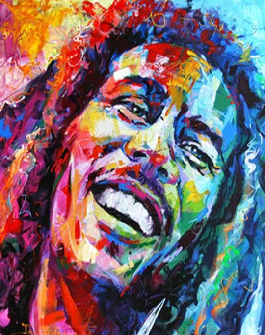 Bob Marley Paint by Numbers