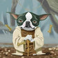 Boston Terrier Yoda Paint by Numbers