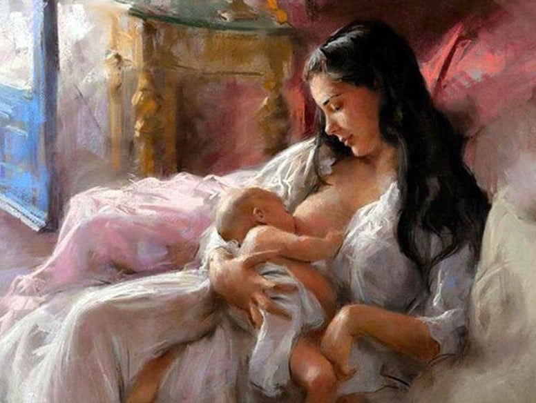 Mother Love Paint by Numbers