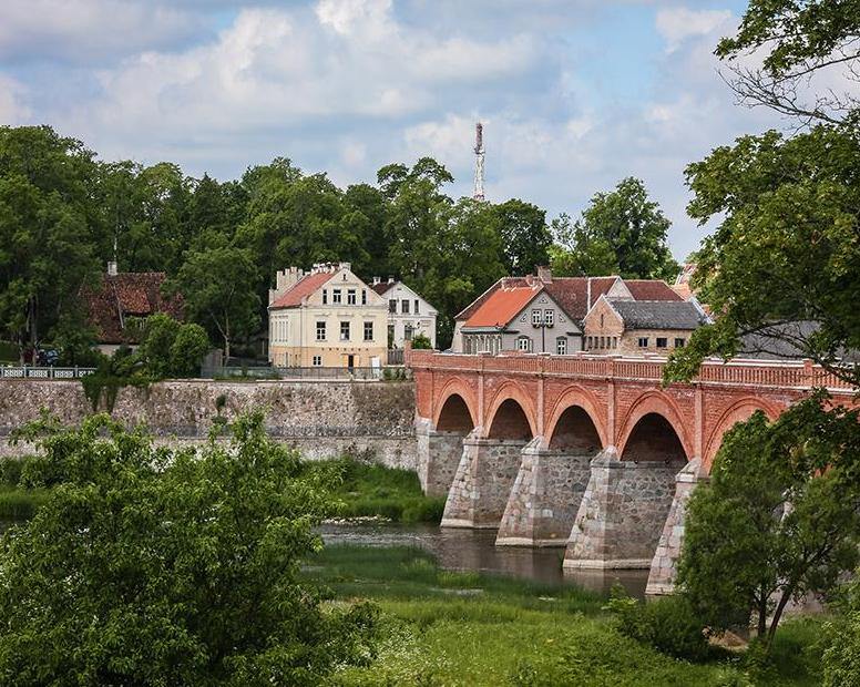 Bridge & Houses Painting by Numbers