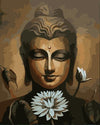 Buddha &amp; White Flower Paint by numbers