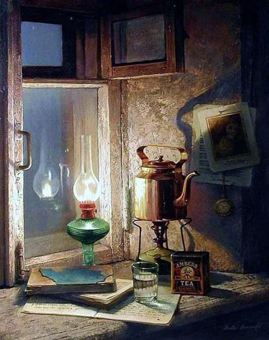Burning the Midnight Oil  Paint by Numbers