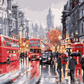 London Street Paint by Numbers