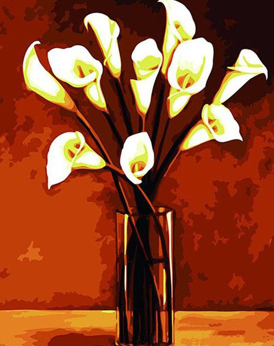 Calla Lilies Paint by Numbers
