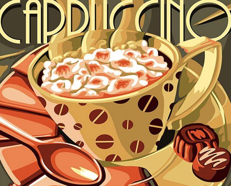 Cappuccino DIY Painting Kit