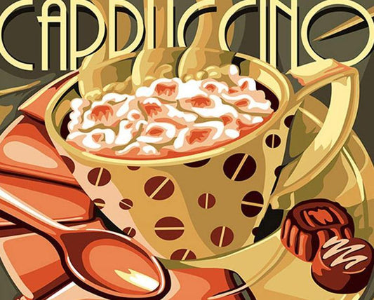 Cappuccino DIY Painting Kit