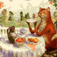 Cat on Table Paint by Numbers
