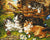 Cats in the Garden Paint by Numbers