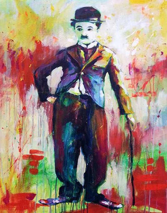 Charlie Chaplin DIY Painting Kit