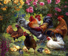 Chickens Painting by Numbers