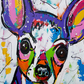 Colorful Chihuahua Paint by Numbers