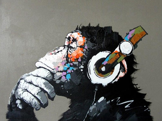 Chimpanzee Paint by Numbers