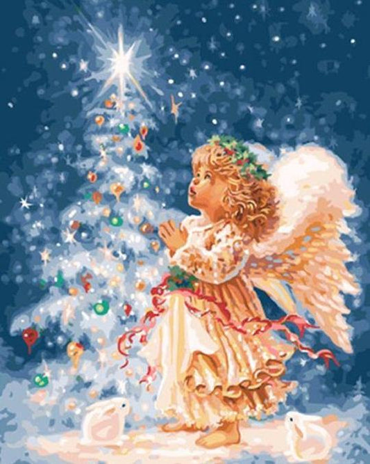 Christmas Angels Paint by Numbers