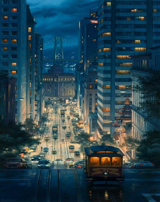 City Tour Paint by Numbers