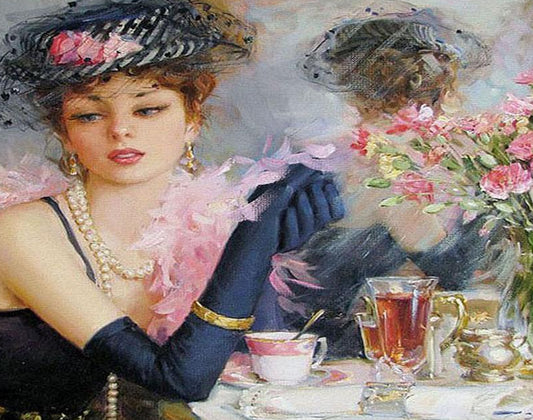 Classy Lady Paint by Numbers