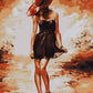 Classy Lady Painting by Numbers