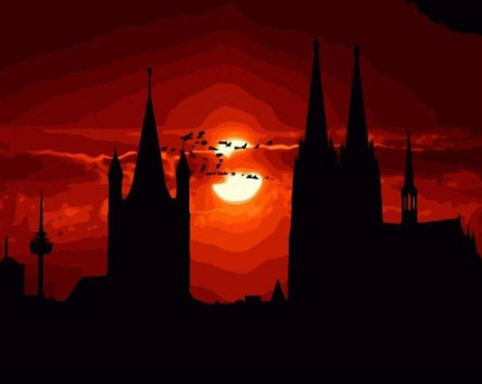 Cologne City Paint by Numbers