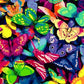 Colorful Butterflies Paint by Numbers