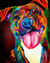 Colorful Dog Paint by Numbers