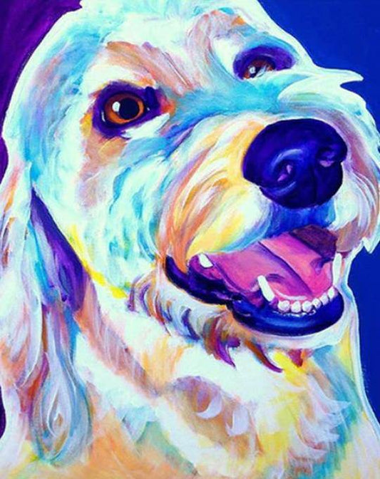 Golden doodle Paint by Numbers