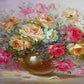 Colorful Roses Painting by Numbers