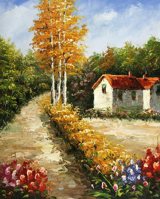 Countryside House DIY Painting Kit