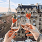 Couple Dating in Paris Paint by Numbers