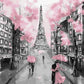 Eiffel Tower Paint by Numbers