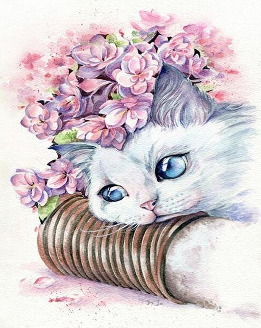 Cute Cat Paint by Numbers