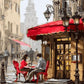Date in a Cafe Paint by Numbers