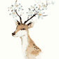 Fantasy Deer Antlers Paint by Numbers
