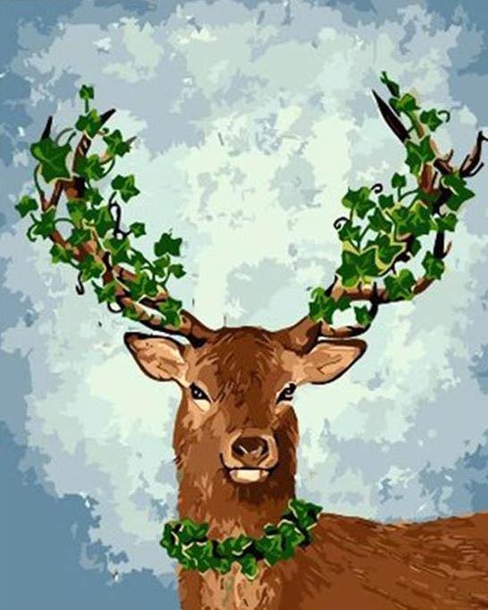 Deer Paint by Numbers Kit