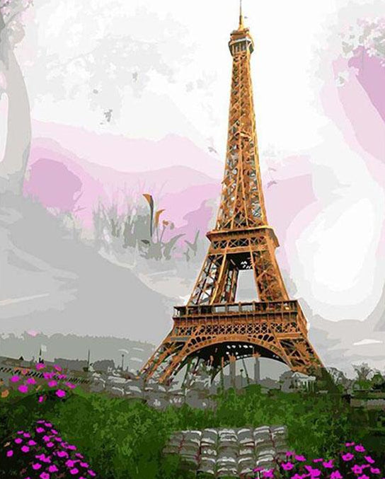  Paris Beauty Paint by Numbers